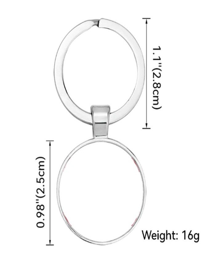 vmcoatdu California Key Chain Keyring Gift Men Women Keychain Stainless Steel and Inlaid Glass Materials - Image 2